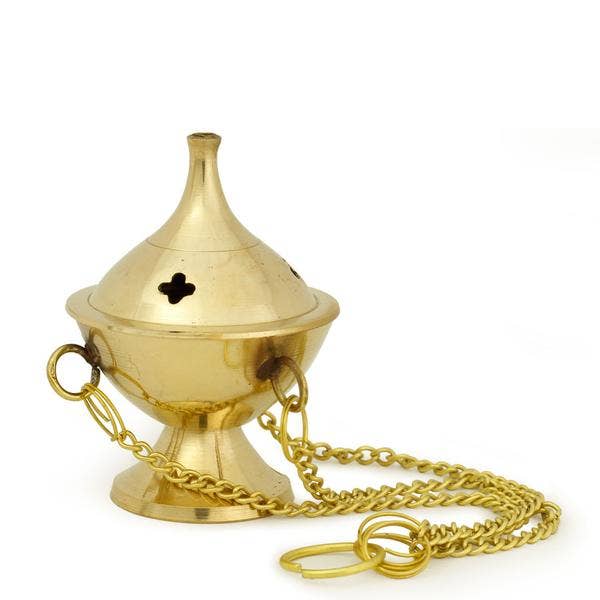 Burner - Hanging Brass Burner, Jali 2.5