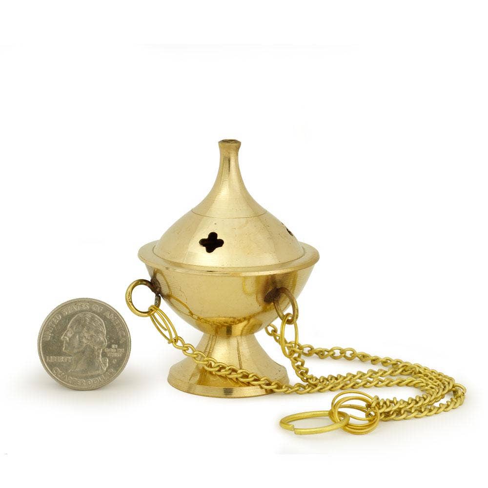 Burner - Hanging Brass Burner, Jali 2.5