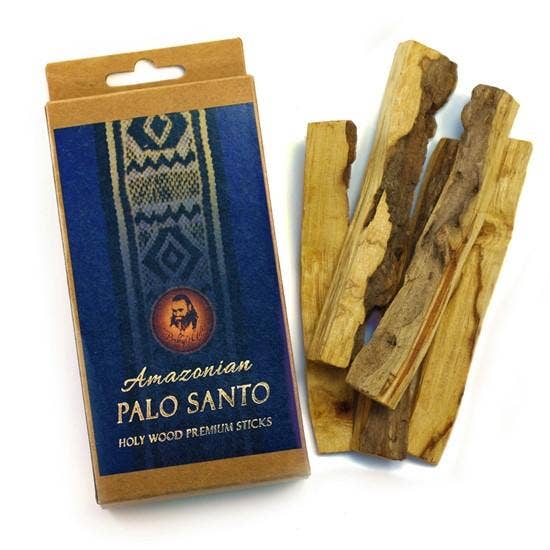 Palo Santo Raw Incense Wood - Amazonian Premium - 5 sticks pack
